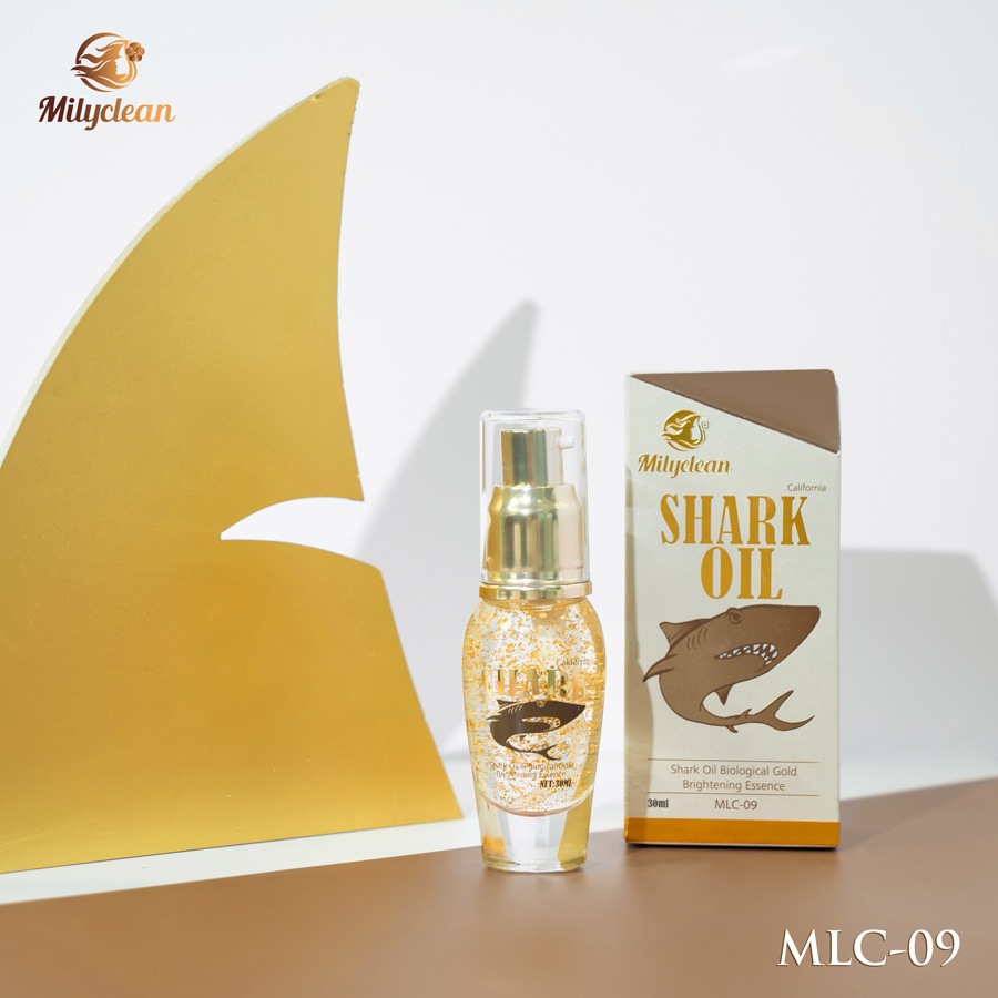 MLC-09: MILYCLEAN SHARK OIL BIOLOGICAL GOLD BRIGHTENING ESSENCE